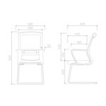 Посетителска столица Смарт М - Image 9