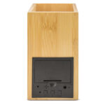 Еко чаша за моливи + часовник од бамбус - Image 2