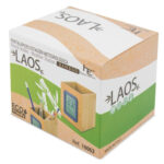 Еко чаша за моливи +часов., термом., кален. бамбус - Image 3