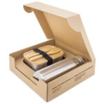 Еко сет метални шише 500мл и кутија за храна - Image 3