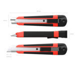 Скалпел 18мм, пвц со мет. шина Arow - Image 2