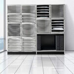 Полица со 10 отворени фиоки - Image 3