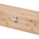 Еко сет за вино во кутија од бамбус - Image 6