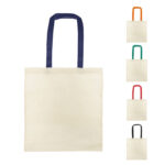 Еко торба со долга рачка во боја 37*41 115гр