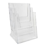 ПВЦ држач А5 со 3 прегради, (148*210мм)