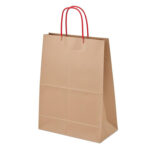 Еко кеса 30х36х14 со рачка во боја - Image 2