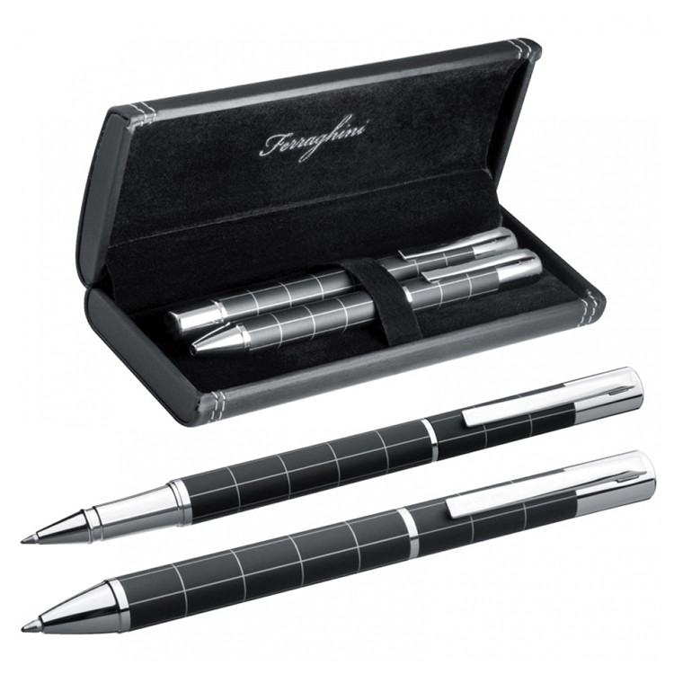 СЕТ ЗА ПИШУВАЊЕ Ferraghini Сет пенкала хемиско и ролер, Ferraghini - Image 1