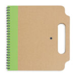 Еко тефтер со пенкало и самолепливи ливчиња - Image 2