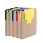 Еко сет со самолепливи ливчиња + пенкало