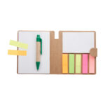 sticky notes with pen
