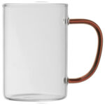 Чаша стаклена 250мл со рачка во боја - Image 4