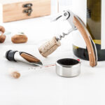 Еко сет за вино во кутија од бамбус - Image 6