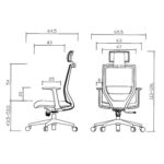 Канцелариска столица Бери ХБ - Image 12