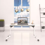 Маса склоплива мобилна 140х80х74см - Image 5