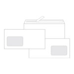 Коверт со десен прозор ,110х230мм