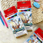 Боици дрвени 1/12 - акварелни +четка Erich Krause - Image 2