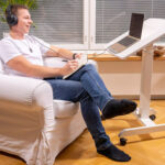 Мобилна прилагодлива маса Active 60х52х76-113см - Image 11