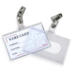 Беџ тврда пластика 92х59мм (90х55мм) хор.со клипса