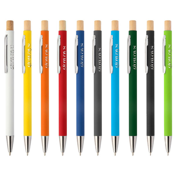 Recycled aluminium ballpoint pen