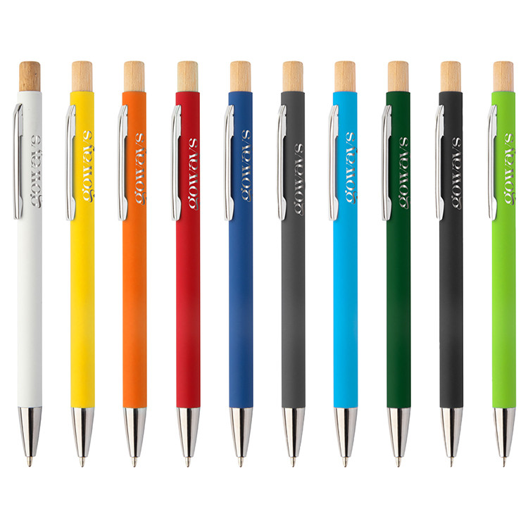 Recycled aluminium ballpoint pen