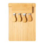 Сет за кашкавал од бамбус 4/1 Monterey - Image 5