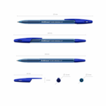 Пенкало Р-301, Оригинал, сет 1/4 Erich Krause - Image 2