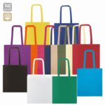 Еко торба 38х42 100% памук со долга рачка