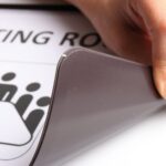 Магнетна рамка А4, магнетна основа, сет 2/1, сива - Image 3