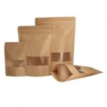 Кеса зип хартиена 85х145мм со прозор