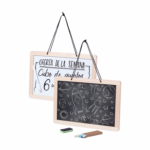 Детска табла А4 двострана, црна - бела