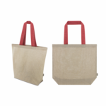 Еко торба со долга рачка 450x410x130 памучна 160гр - Image 2