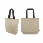 Еко торба со долга рачка 450x410x130 памучна 160гр - Image 4