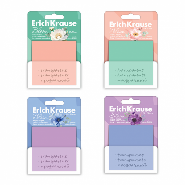 plastic sticky notes