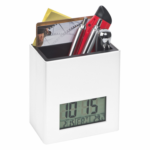 Држач за моливи со дигитален екран