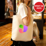 Еко торба со долга рачка 450x410x130 памучна 160гр - Image 5