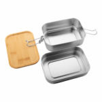 Кутија за храна, инокс, дводелна, 940мл - Image 2