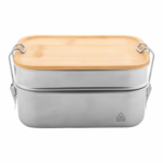 Кутија за храна, инокс, дводелна, 940мл - Image 3