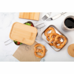 Кутија за храна, инокс, дводелна, 940мл - Image 7