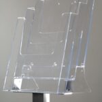 Сталак со ПВЦ држач А4 со 3 прегради, (210*297мм) - Image 2