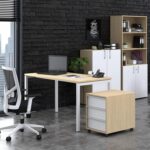 Плакар полузатворен 80x42x178см со брава - Image 2