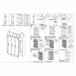 Гардеробер троен 90/45/185 CR 1242 J - Image 5