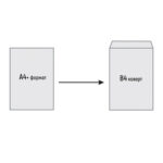 Коверт Б4,вречка, 250х353мм - Image 2