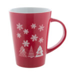 Чаша порцеланска Новогодишна 380мл