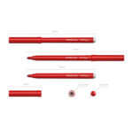 Боици фломастери 1/6, јак врв, лесно перење Erich - Image 4