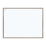 Бела табла магнетна 30х40см, дрвена рамка