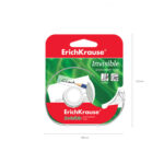 Селотејп 12мм х 20м магичен, со држач Erich Krause - Image 2