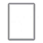 Магнетна рамка А3, сет од две парчиња сива - Image 3