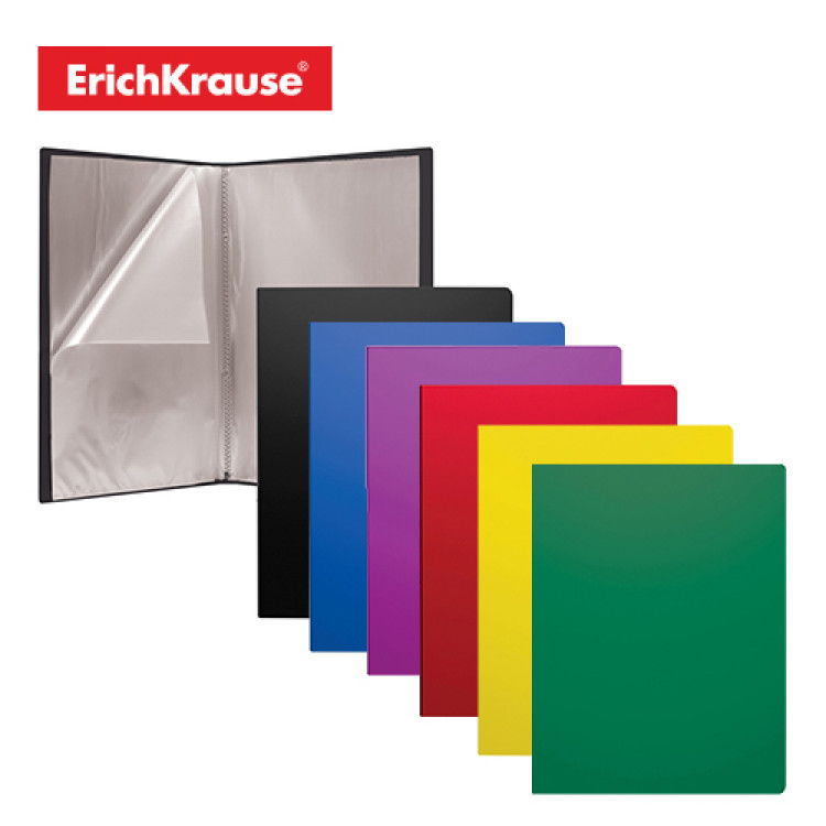 Папка со фолии - 10 фолии Erich Krause папка со фолии