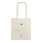 Еко торба со долга рачка 38*42 памучна склоплива - Image 2