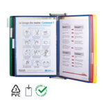 Зиден држач за каталог со 10 папки А3 формат